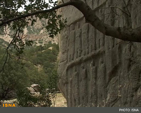 نقوش برجسته"تنگ سولک"، تخت جمشيد کهگيلويه و بويراحمد